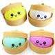 thumbnail image 1 of Squishies GNDA de dumpling, pelotas antiestrés, 4 piezas, juguete sensorial, 1 of 6