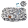 thumbnail image 2 of Women's Knit Winter Lined Headbands - Knitted Ear Warmer, 2 of 4