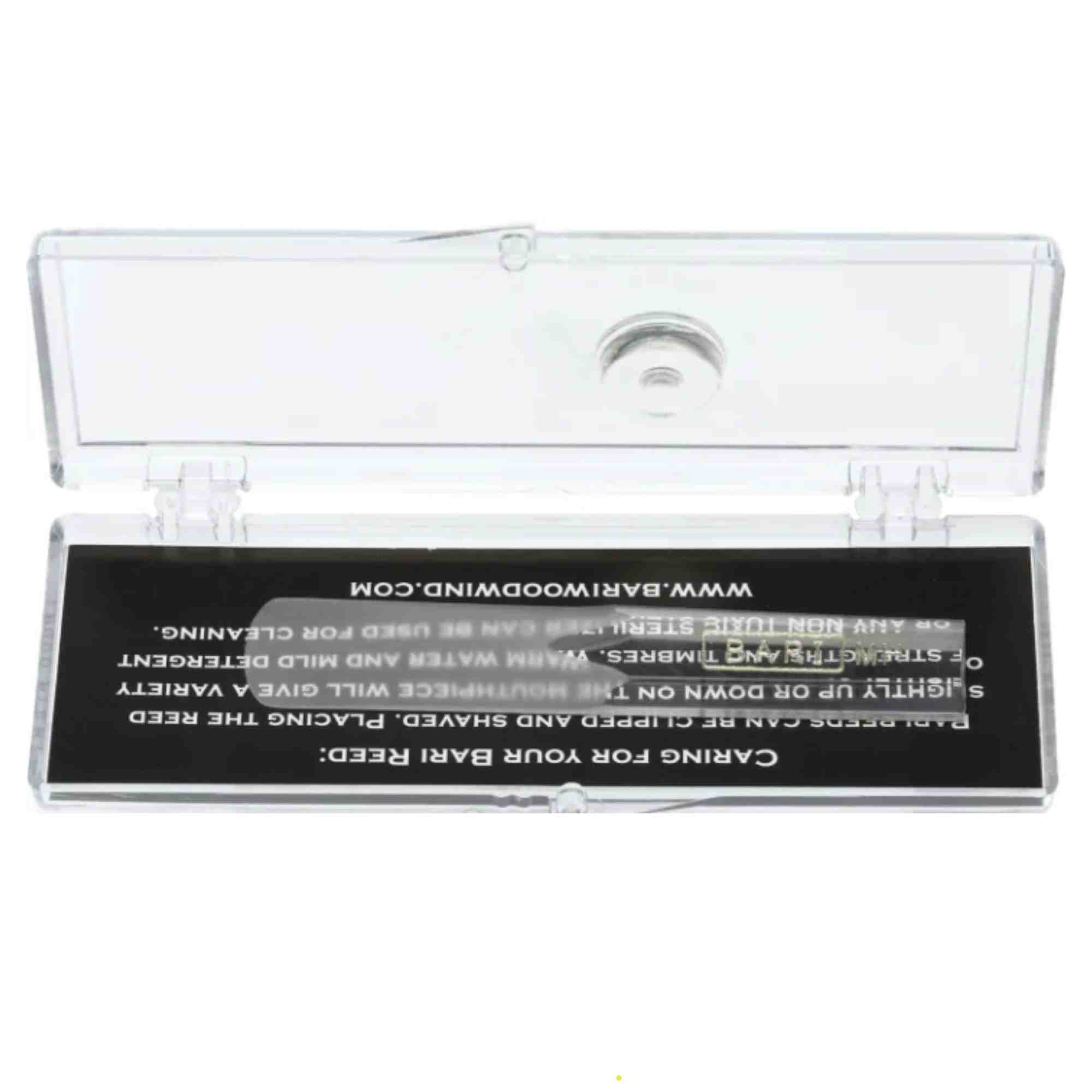 Bari Synthetic Bb Clarinet Reed - Original (Clear) - Strength Medium Hard