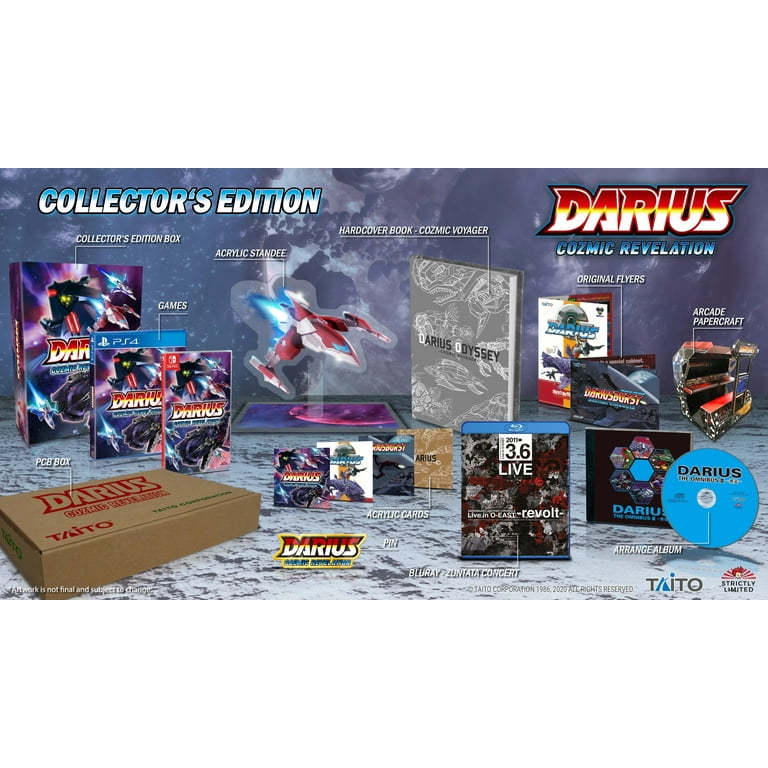 特装版 ダライアス COZMIC REVELATION Switch Amazon.com: Darius Cozmic Revelation (Collector's Edition