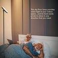 thumbnail image 4 of dodocool LED Floor Lamp,Super Bright Torchiere Modern Floor Lamps with Remote Control,Black, 4 of 10