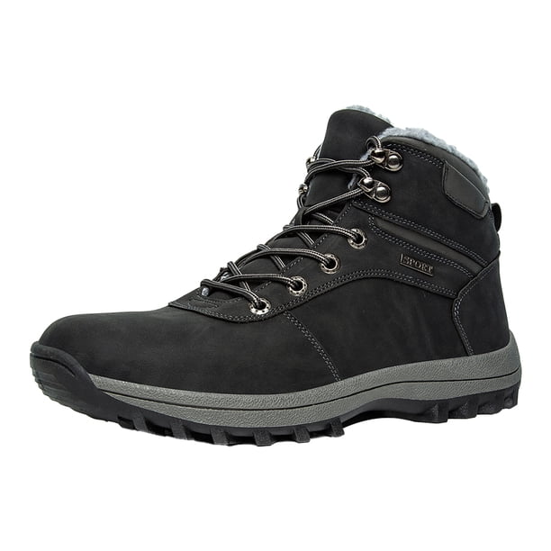 Zapatos de senderismo botines de tobillo de caña alta para hombre antideslizantes transpirables para senderismo escalada