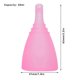 thumbnail image 4 of Menstrual Cup Set Silicone Reusable Menstrual Soft Cups Foldable Original Period CupsS x 2, 4 of 4