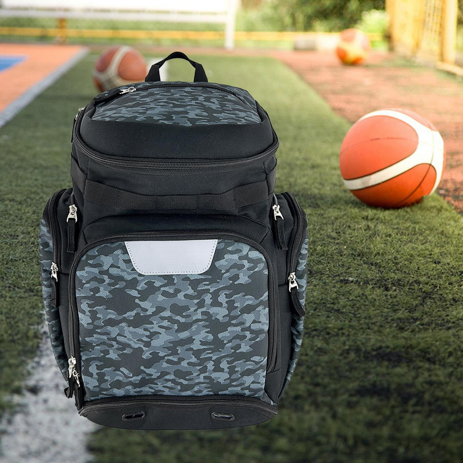 Basketball Soccer Bag Travel Bag with Shoe and Ball Compartment Sport Bag for Purpose Baseball Bag Large Capacity Green