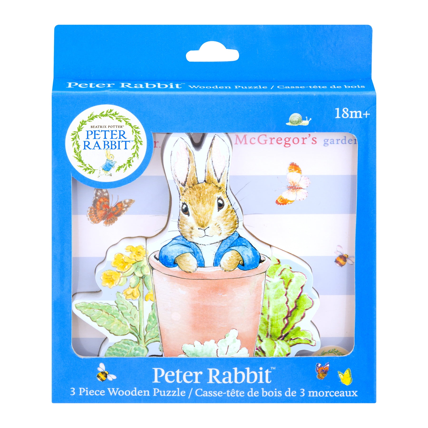 wooden peter rabbit