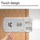 thumbnail image 2 of Cerradura de Puerta Ecomeon sin llave Cerradura electrónica inalámbrica Control remoto Dorado, 2 of 6