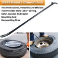 Tire Mount and Demount Iron Tubeless Tire Removal Tool 37 in Black 1