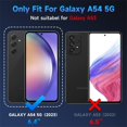 thumbnail image 2 of Takfox Galaxy A54 5G Case, Samsung Galaxy A54 Wallet Phone Case,Sturdy PU Leather Magnetic Detachable 9 Card Holders Shockproof Kickstand & Strap Protective [Flip Cover] for Samsung A54 5G -Marble, 2 of 9