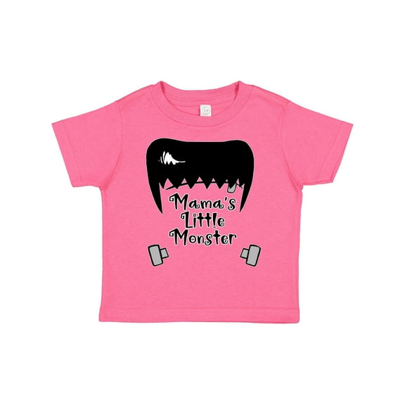 Inktastic Halloween Mama's Little Monster Frankenstein Boys or Girls Toddler T-Shirt