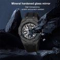 thumbnail image 6 of SKMEI Mens Luxury Skeleton Automatic Mechanical Wrist Watches Business Leisure Waterproof Luminous Pointer Self-Winding Wrist Watch, 6 of 10