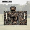 thumbnail image 7 of SEANATIVE Golf Cart Seat Covers Universal Fit for EZGO TXT/Club Car/Yamaha, Heavy Duty Polyester Golf Cart Seat Towel Blanket with 4 Pockets, Deer Camo Hunting Forest, 7 of 7
