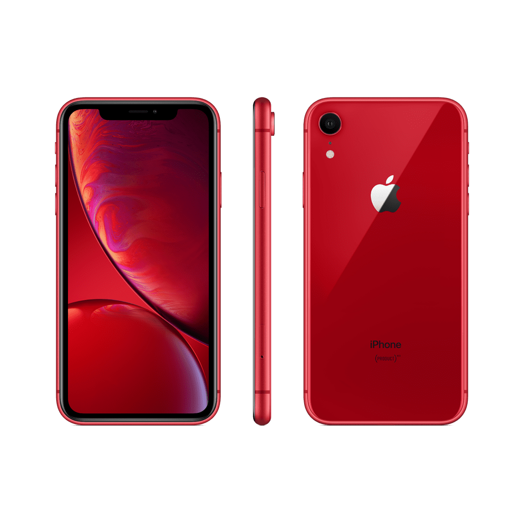 Restored Apple iPhone XR 64GB Red Fully Unlocked (No Face ID 