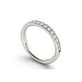 thumbnail image 2 of 1/2 Carat T.W. Diamond 14kt White Gold Wedding Band, 2 of 4