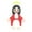 20PC-Red, variant on 20 Pcs Little Virgin Mary Figurines Miniature Virgin Mary Doll to Hide and Seek Classic Religious Gifts for Sunday Easter Eggs Stuffers Baptism Gift