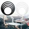 thumbnail image 4 of Drum Tone Control Rings Drum Head Silents Rings Mute Rings Drum Stop Voice Coil Drum Practice Pads Drum Damper Rings, 4 of 5