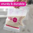 thumbnail image 4 of Bolsas para almacenar leche materna Dapple 237 ml 50 unidades, a prueba de fugas, libres de BPA, 4 of 8