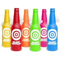 GoSports Outdoors Blast Bottles - 6 Shatterproof Bottle Shooting Targets