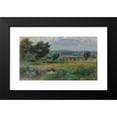 thumbnail image 2 of Pierre-Auguste Renoir 18x12 Black Modern Framed Museum Art Print Titled - Landscape (circa 1900), 2 of 5