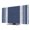 Navy Blue, White, Blue, variant on Vintage Navy Blue Striped TV Cover for 50 Inch Screen,Stretch Fabric Dustproof TV Display Protector,Farmhouse Modern Stripes Boho Elastic Slipcover Monitor Cover for Indoor Computer 43.6"x24.5"