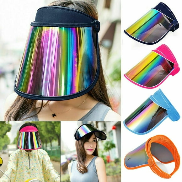 SUN VISOR For Full FACE &HEAD SHIELD MASK Solar Reflective UV Protectant Hat Cap