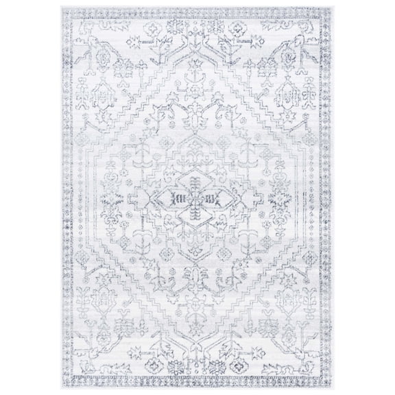 Safavieh Layla Kenrick Oriental Area Rug, Ivory Gray/Charcoal, 5'3" x 7'6"