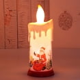 thumbnail image 4 of Christmas Snow Globes Lantern Musical 6H Timer Cylinder Glitter Snow Globe,Bronze Snow Globes Christmas Including 8 Songs Xmas Tree Snowman Decor, 4 of 9