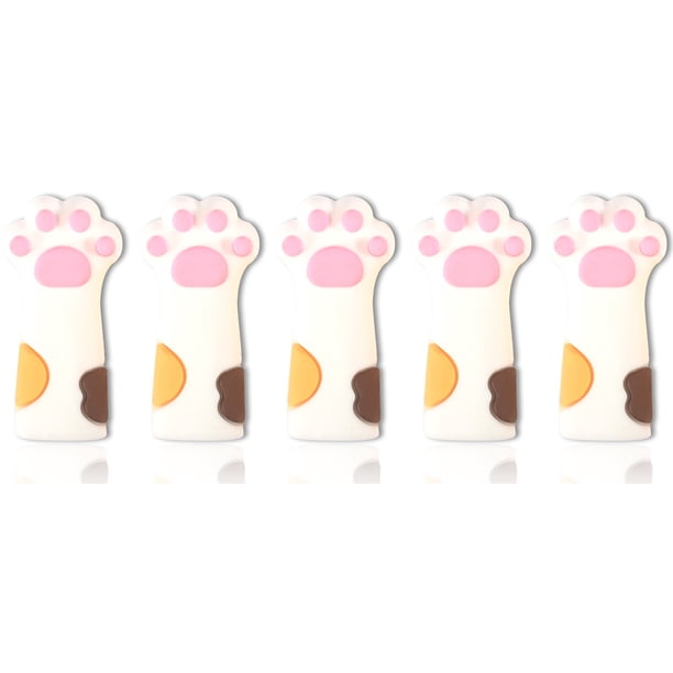 Lindo gato garra piel muerta tijeras cubierta protectora práctica herramienta de arte de uñas anticaída MFZFUKR CPB-DE-LYY263-1