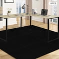 thumbnail image 2 of Miumaeov 15PCS Peel And Stick Carpet Tiles Flooring Square Self Adhesive Carpet Wear Resistance 24X24in Black, 2 of 20