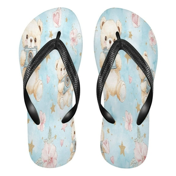 YAZAOOSummer Flip Flops Creatively 0_3 (74) Simple Beach Sandals