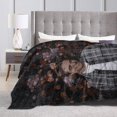 thumbnail image 5 of Robert Pattinson Throw Blanket Lightweight,Ultra-Soft & Comfy Flannel Blanket, 5 of 5