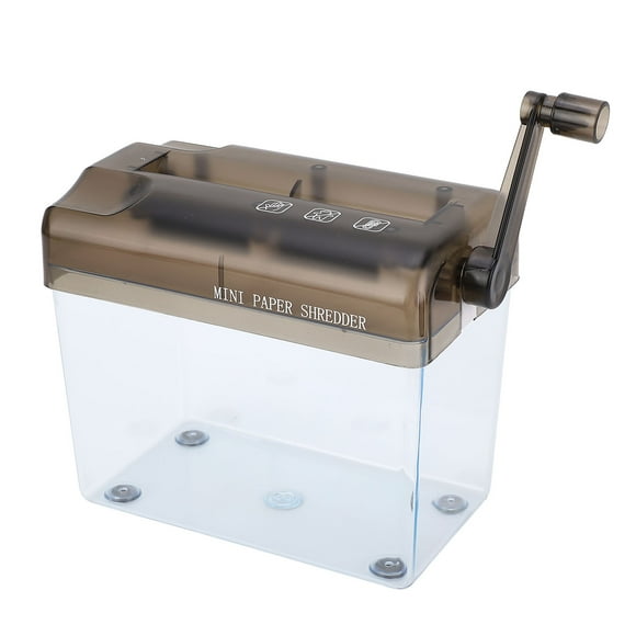 Manual Shredder, Mini Hand Shredder Safe for Documents