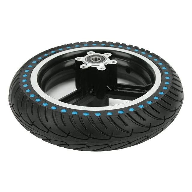 Neumático de repuesto de goma antideslizante para patinete eléctrico Kugoo M4, color azul