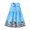 Sky Blue, variant on Vedolay Little Girl Dress Girl's Short Sleeve Dress 3D Printed Casual Swing Twirl Skirt for Holiday Theme Party,Sky Blue 12-18 Months