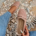 thumbnail image 6 of YOUYEDIAN Orthopedic Shoes for Women Arch Support Non Slip Slip on Nurse Shoes Wide Width Knitted Mesh Stretch Server Shoes Soft 2026 New Foam Shoes (Pink), 6 of 7
