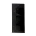 thumbnail image 6 of ALFI Brand Black Matte 3-Way Water Diverter Trim Thermostatic Valve Shower Mixer Square Knobs, 6 of 12