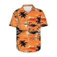 thumbnail image 3 of Yaoyar Men's Fashion Casual Floral Print Hawaiian Shirt Funky Beach Printed Tropical Beach Shirt Casual Button Down Short Sleeve Tops, 3 of 5