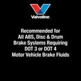 Valvoline Synthetic DOT 3 & 4 Brake Fluid,12 fl oz For Cars, Trucks