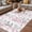 Grey, pink, variant on Purple Grey Botanical Outdoor Rug for Patio/Deck/Porch, Non-Slip Large Area Rug 4 x 6 Ft, Spring Floral Summer Farmhouse Indoor Outdoor Rugs Washable Area Rugs, Reversible Camping Rug Carpet Runner