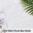 thumbnail image 5 of Fluffy Area Rug, Faux Fur Sheepskin Rug Soft Plush Shaggy Carpet, Luxury Fuzzy Rug, 5 of 5