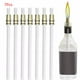 thumbnail image 1 of Fiudx Kit de Antorcha para Botellas de Vino, Paquete de 7 Mechas Largas de Fibra de Vidrio, Soportes de Latón, Iluminación Decorativa para Jardín, Luces para Botellas de Vino, Uso En Fiestas Al Aire, 1 of 7