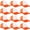 5 Panel - Orange, variant on 12 Pack Bulk Wholesale Mesh Trucker Hats 6 Panel Baseball Caps for Men and Women - Orange