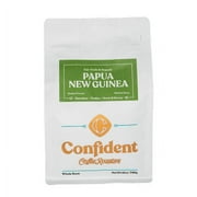 Confident Coffee - Papua New Guinea, Whole Bean Coffee, Medium Roast, 12oz
