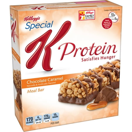 Kellogg's Spécial K Protéines Chocolat Caramel Bar Repas 1,59 oz 6ct (6Pack)