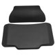 thumbnail image 4 of BRIGHTFUFU 1Jgo Cojín De Para Motocicleta En Cuero Negro Con Soporte Lumbar Anti-, 4 of 8