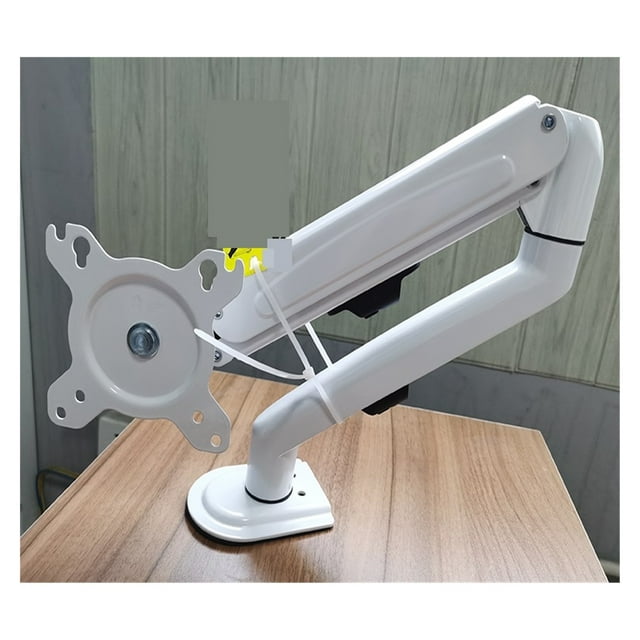 Support de Montage pour Moniteur de Bureau pour Écrans LCD de 13 à 27 Pouces, Rotation et Inclinaison, Support de Bureau Ajustable, Facile à Utiliser