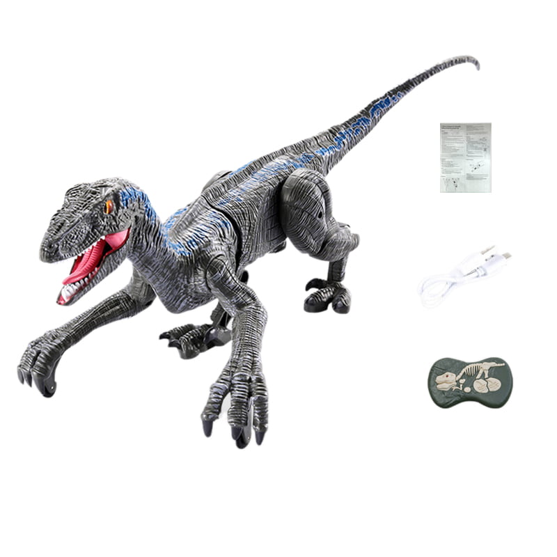 Jurassic Velociraptor Raptor Dinosaur Toy Educational Model Kids Birthday Gift 