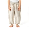 thumbnail image 6 of Gubotare Baby Pants Summer Baby Boys' Pants Low Waisted Lightweight Baggy Pants Solid Color Casual Basic Summer Cargo Pants with Pockets 6 12 Months (Beige,6-12 Months), 6 of 9