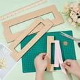 thumbnail image 3 of 3Pcs Ribbon Measuring Board MDF Ribbon Ruler, 3 of 6