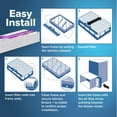 thumbnail image 6 of Filtrete 20x25x4 Replacement Air Filters, MPR 1550 MERV 12, Ultra Allergen Reduction, 2 Pack, 6 of 11