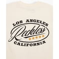 thumbnail image 3 of Young & Reckless Men's T-Shirt Frontier Short Sleeve CrewneckTee (Small, Natural), 3 of 4